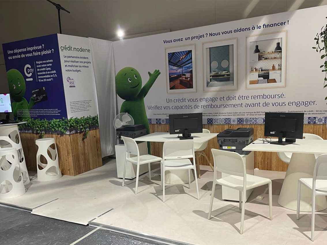 Stand Crédit Moderne