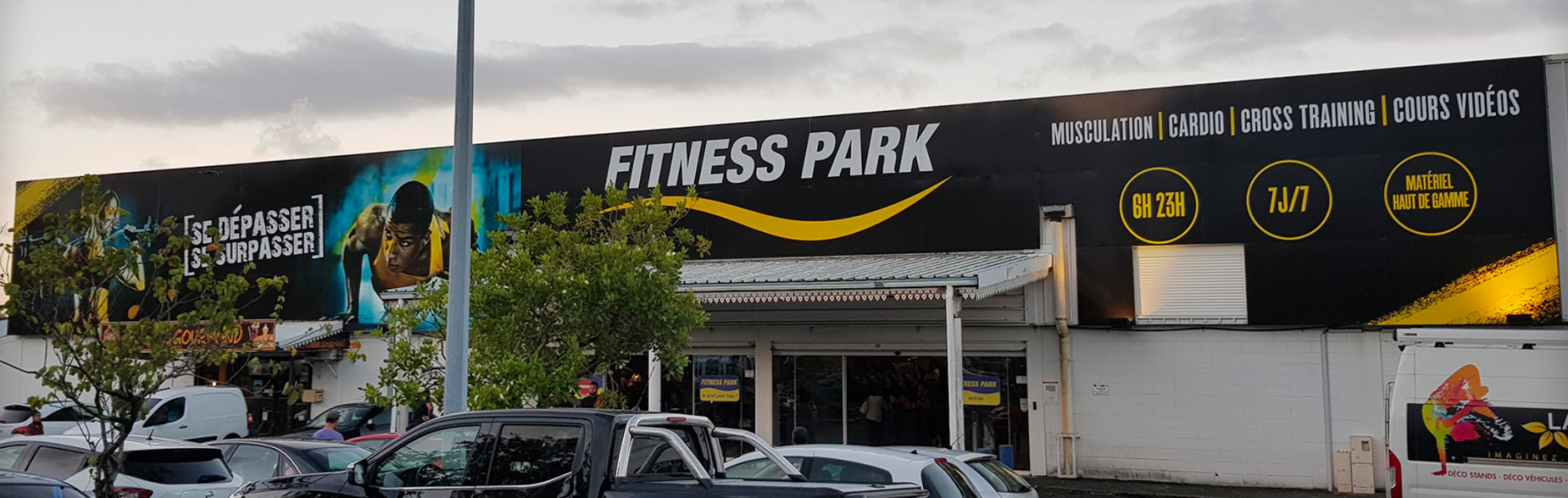 Enseigne Fitness Park