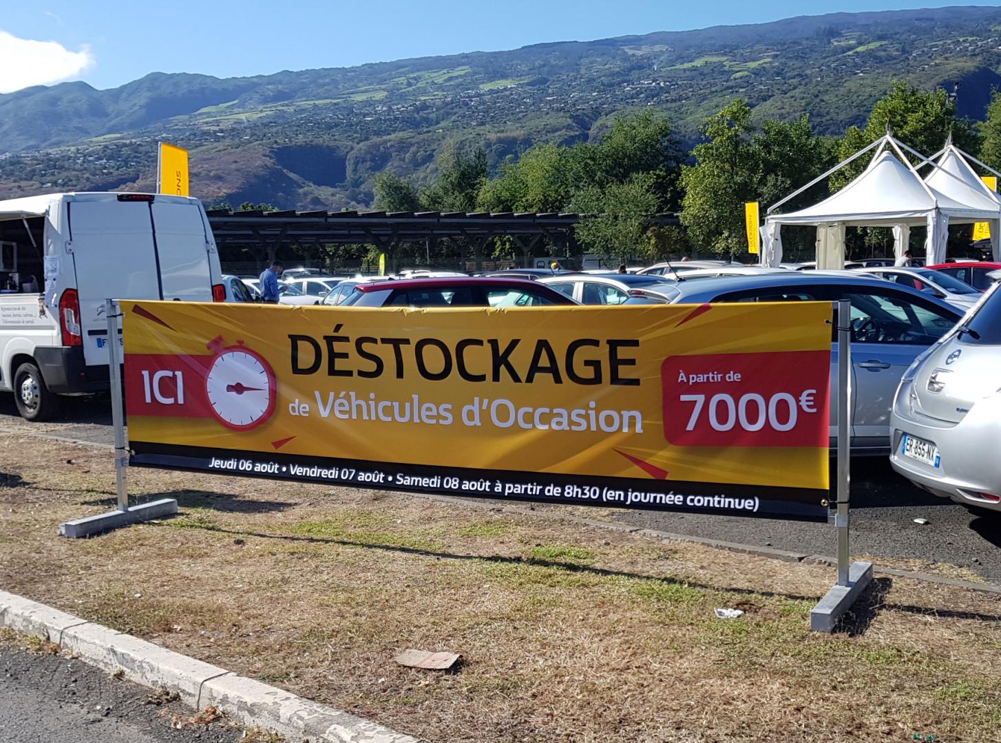 Bâche itinérante