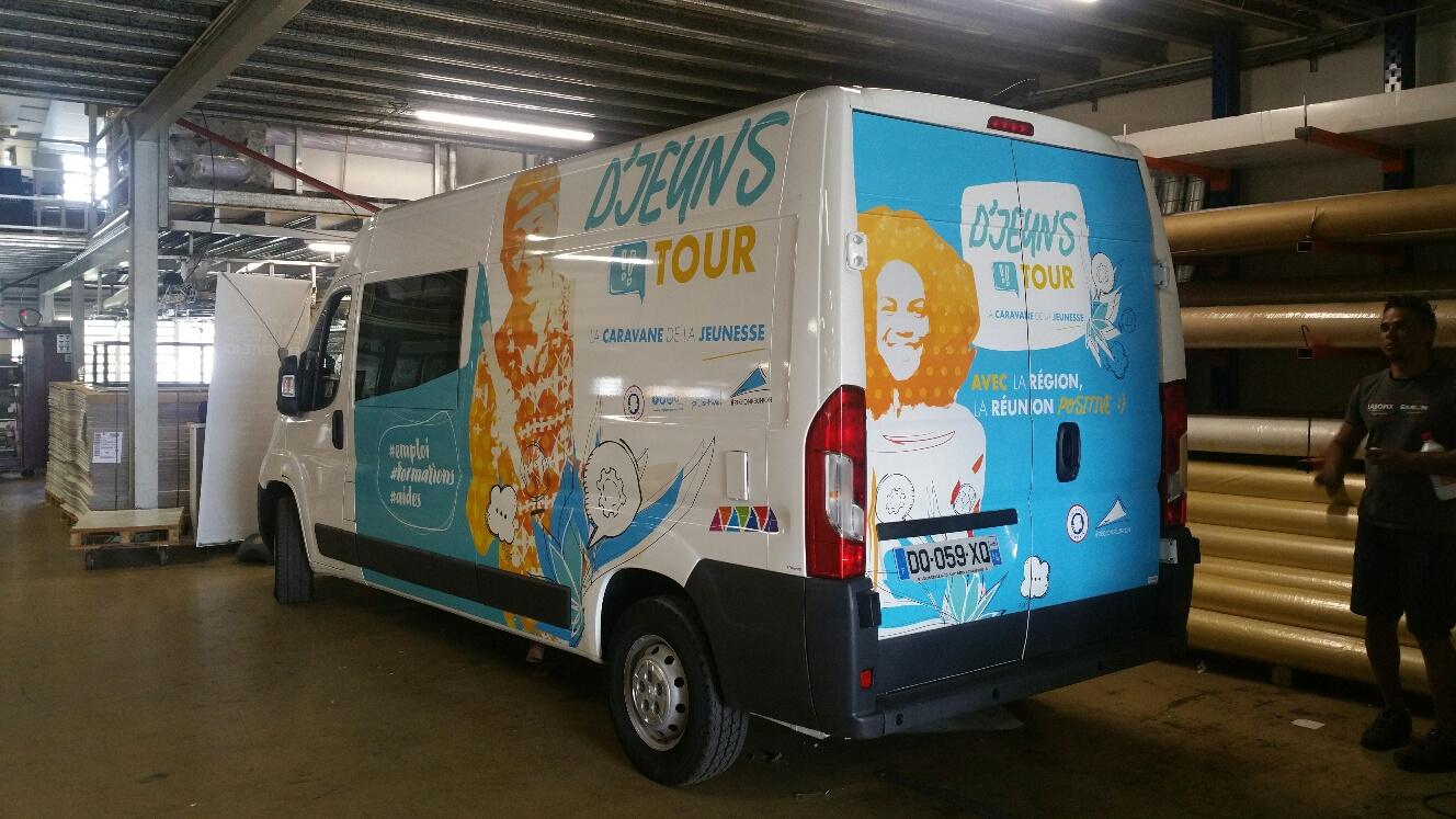 Covering Véhicule Djeuns Tour