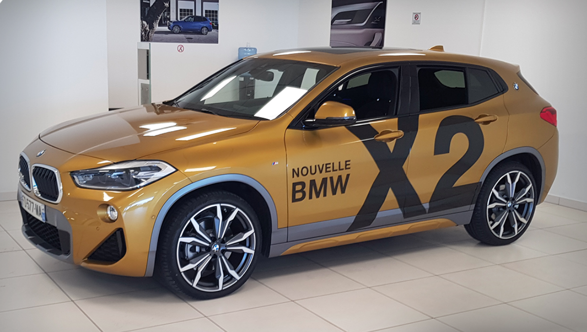 Stickage Nouvelle BMW X2