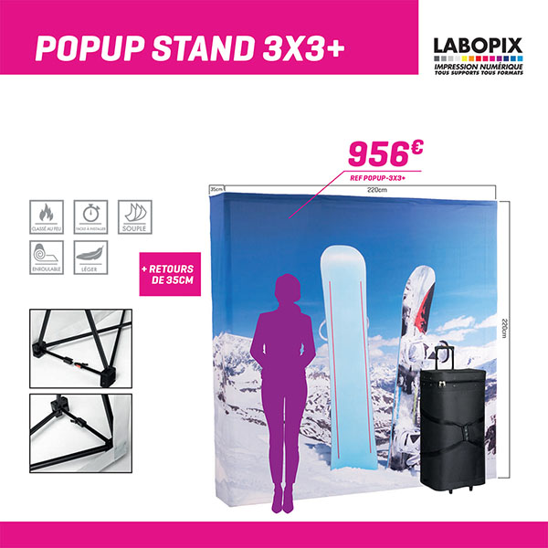 Fabrication stands Sainte-Clotilde