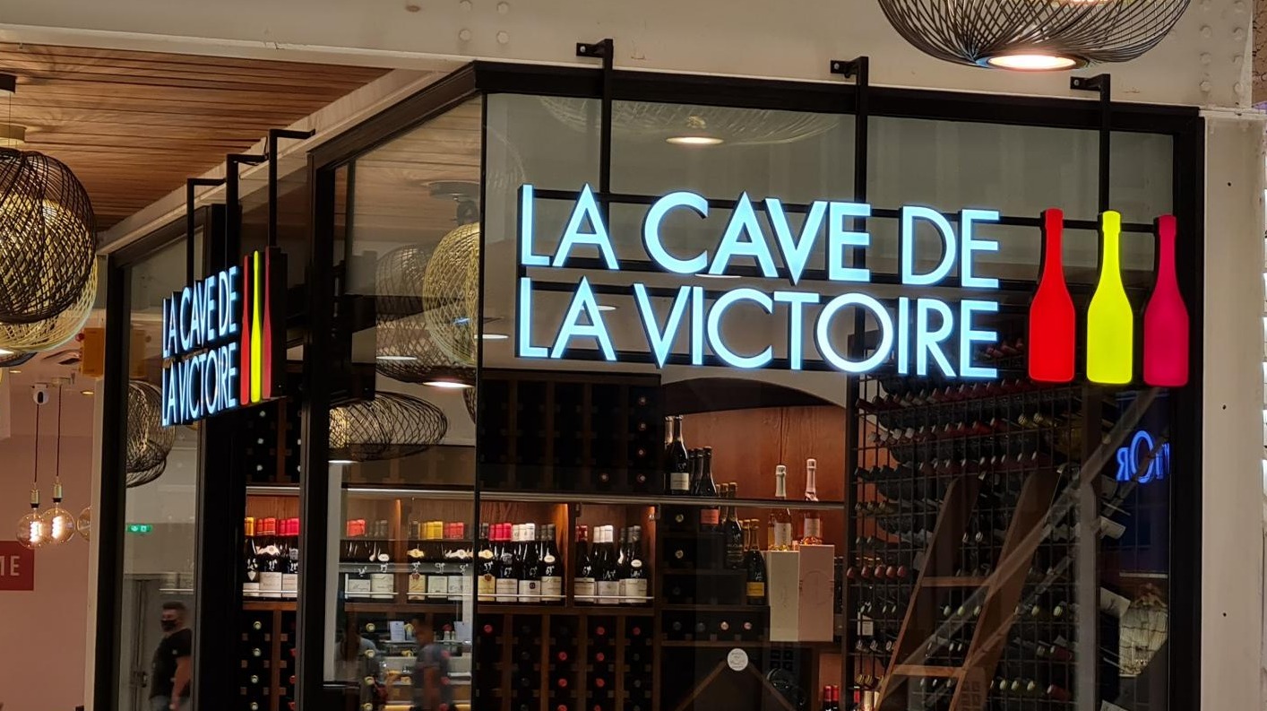 Enseigne La Cave de La Victoire