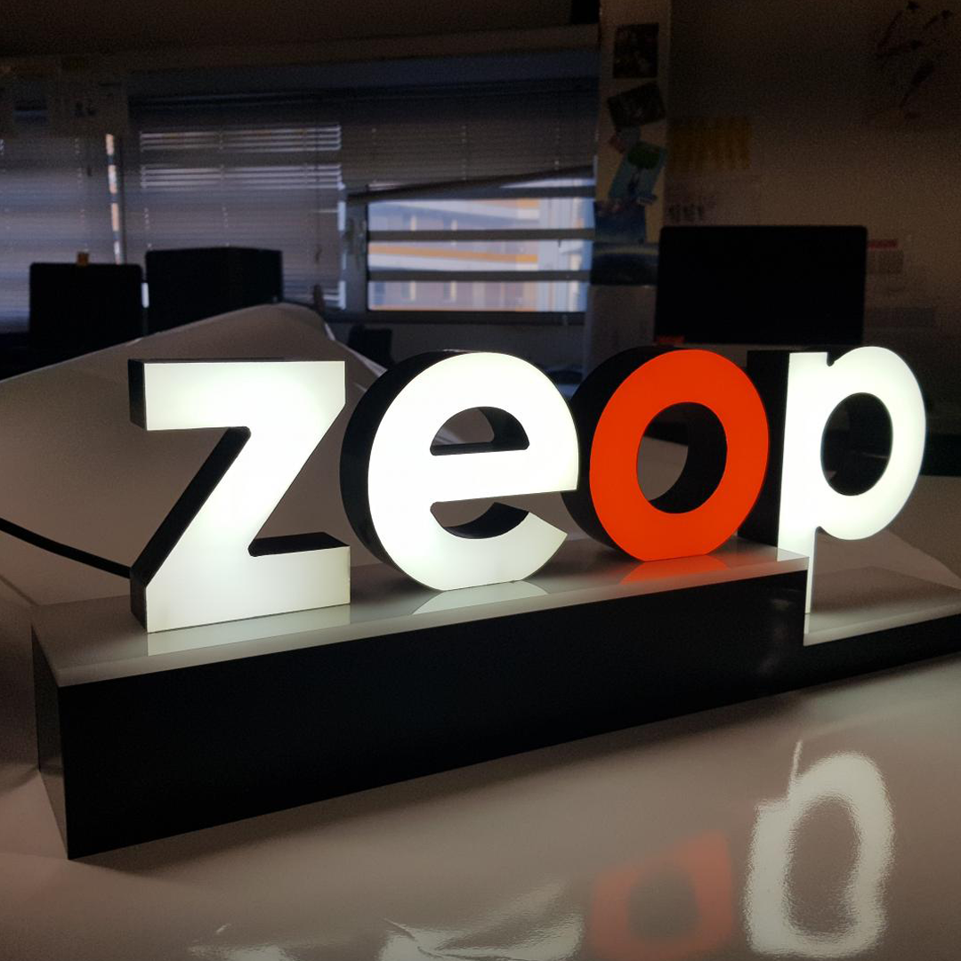 Mini enseigne Zeop